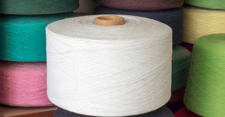 Cotton yarn cones - spinning
